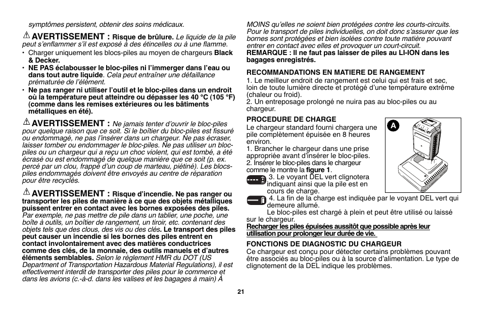 Black & Decker LST136 User Manual | Page 21 / 48