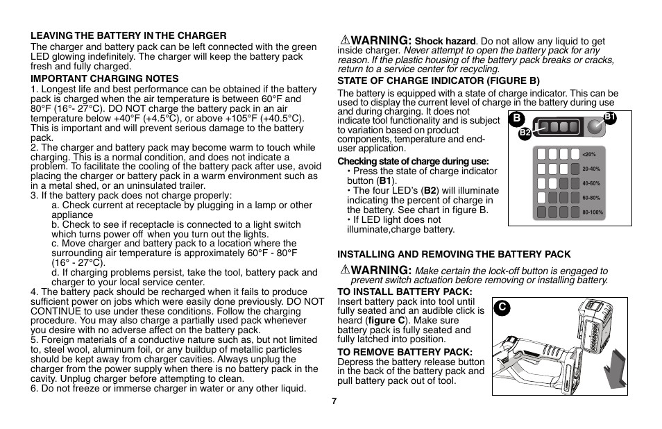 Black & Decker LST136 User Manual | Page 7 / 48