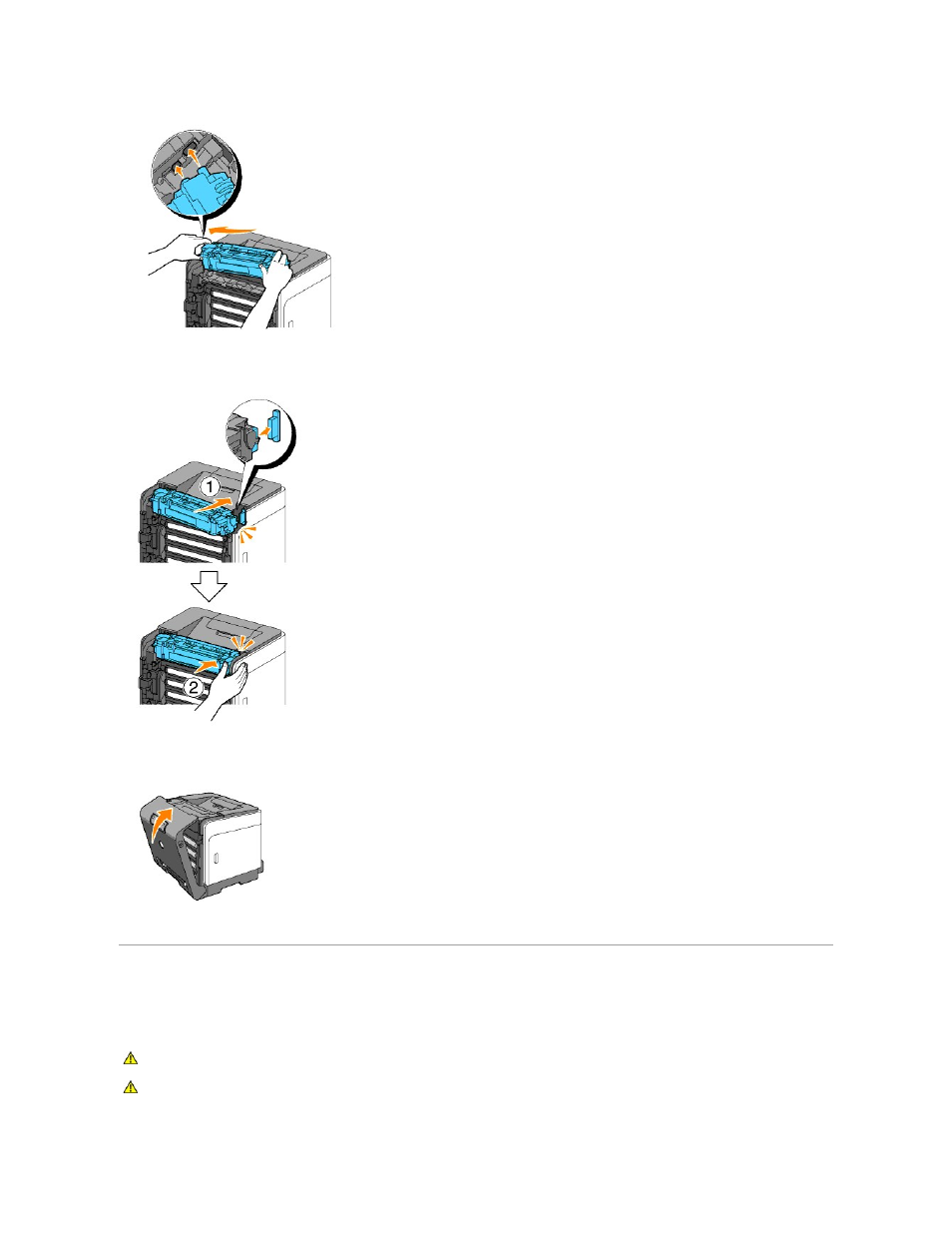 Replacing separator roller | Dell 1320c Network Color Laser Printer User Manual | Page 111 / 137