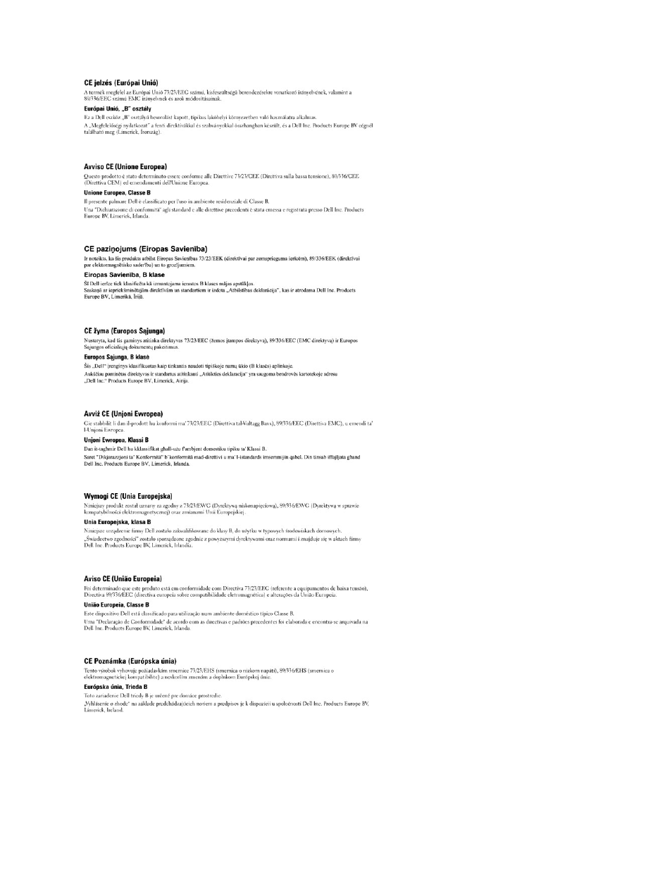 Dell 1320c Network Color Laser Printer User Manual | Page 124 / 137