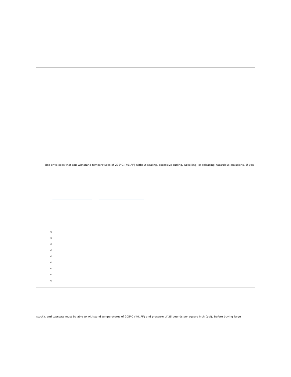 Envelopes, Labels | Dell 1320c Network Color Laser Printer User Manual | Page 41 / 137