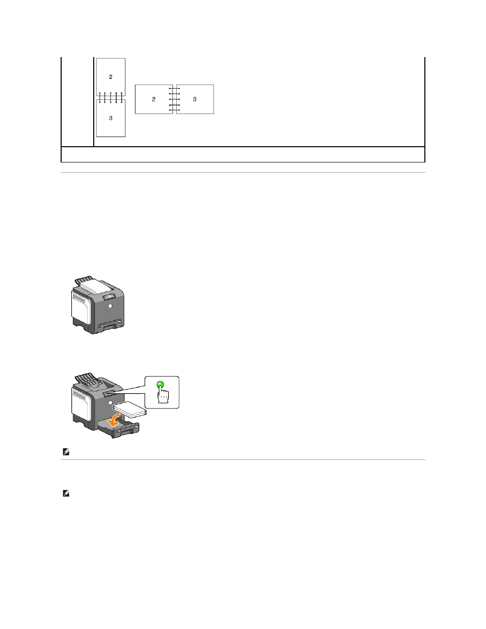 Manual duplex printing from tray 1, Setting method for manual duplex from tray 1 | Dell 1320c Network Color Laser Printer User Manual | Page 49 / 137