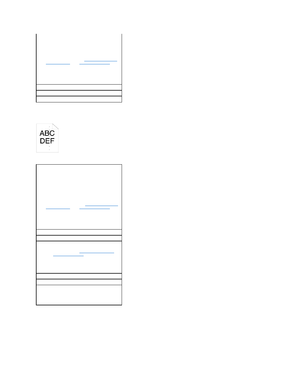 Pitched dots prints in color, Vertical blanks | Dell 1320c Network Color Laser Printer User Manual | Page 94 / 137