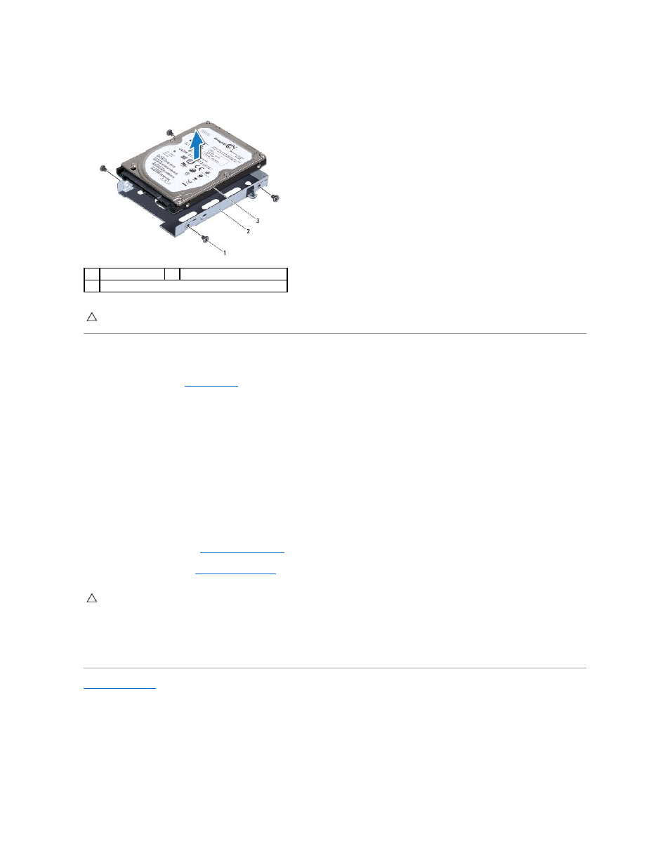 Replacing the hard-drive assembly | Dell Alienware M11x (Early 2010) User Manual | Page 16 / 39