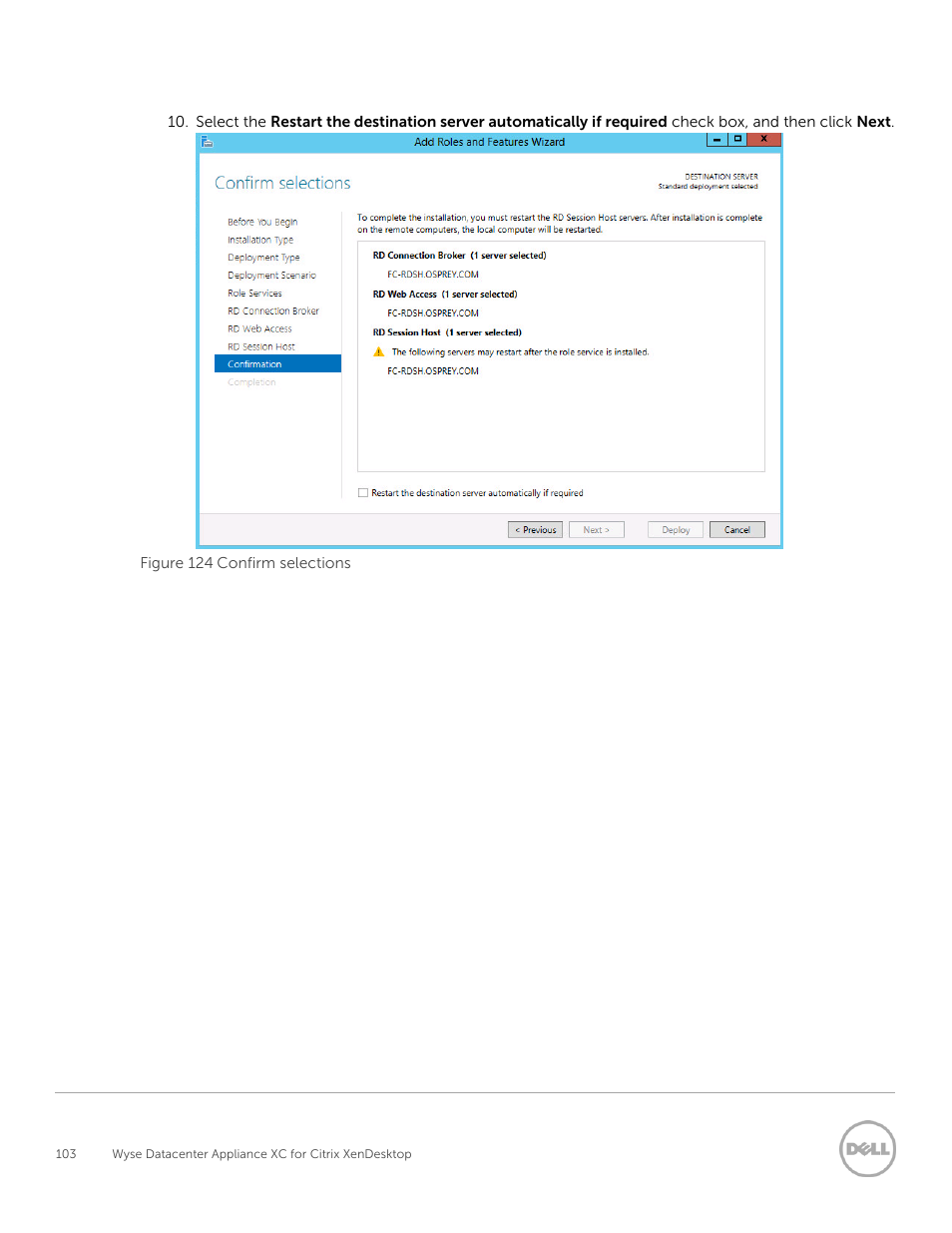 Dell XC Web-Scale Converged Appliance User Manual | Page 103 / 137
