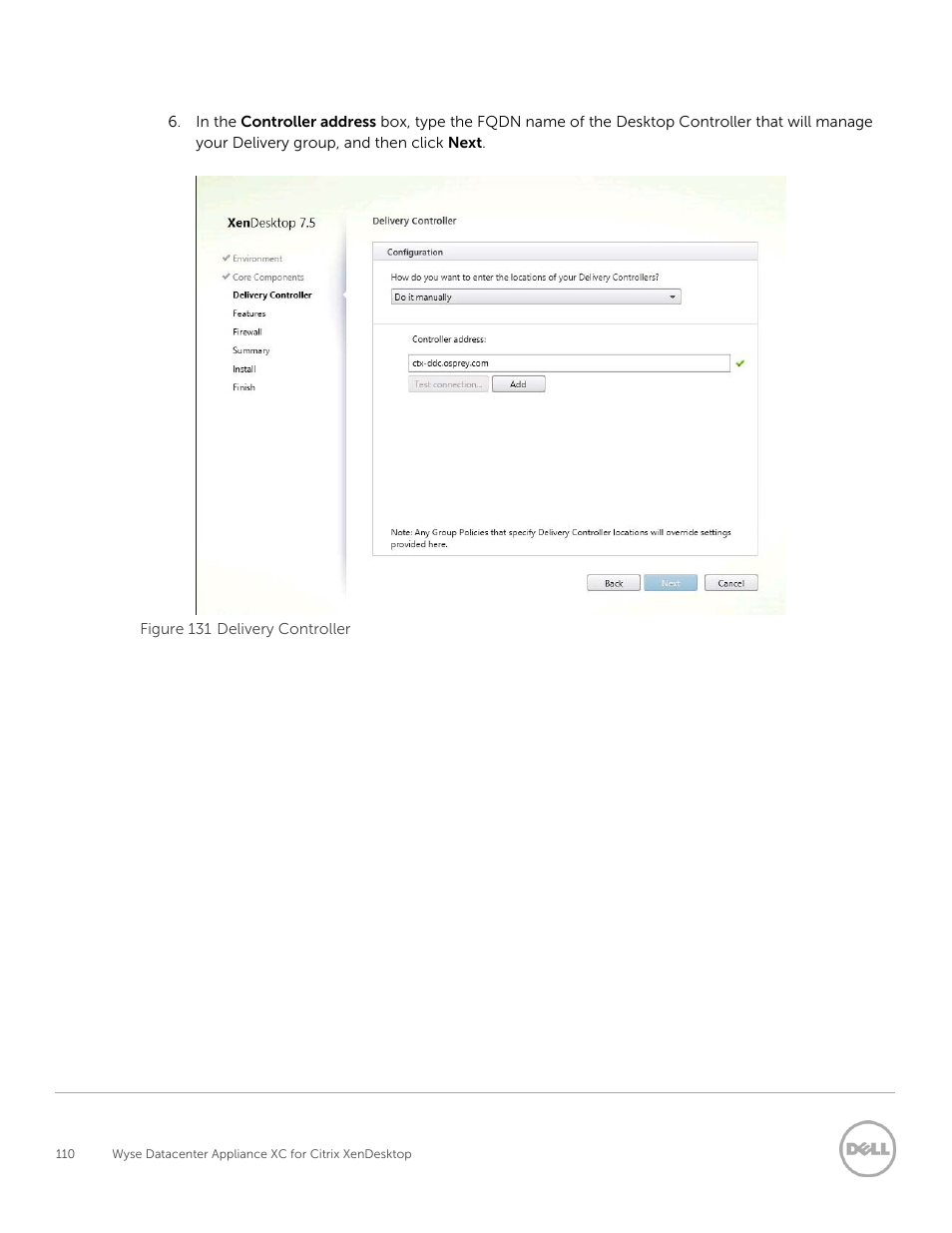 Dell XC Web-Scale Converged Appliance User Manual | Page 110 / 137