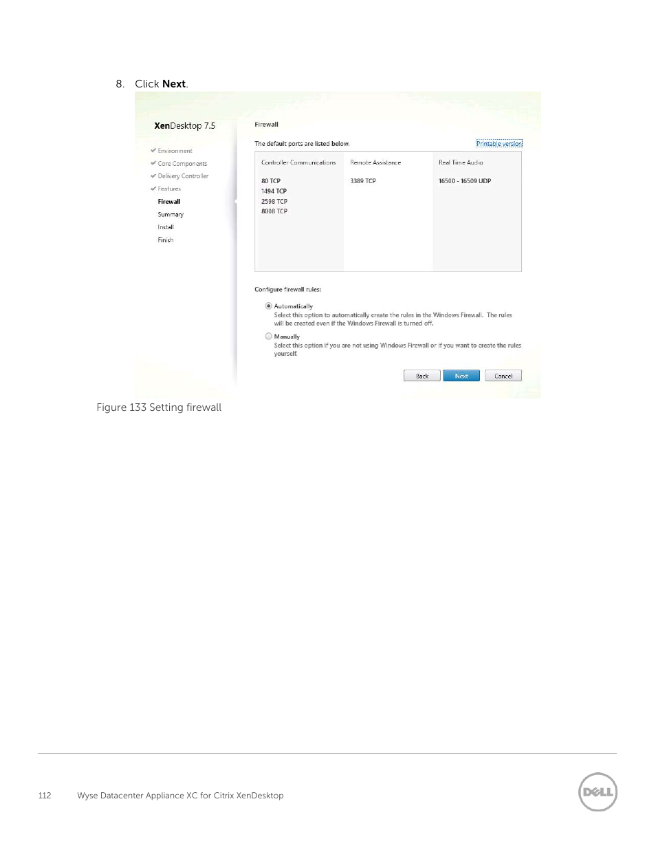 Dell XC Web-Scale Converged Appliance User Manual | Page 112 / 137