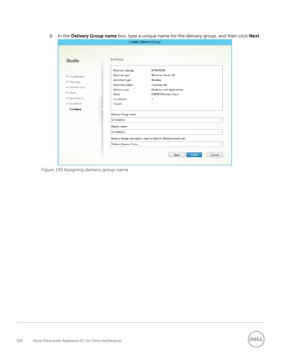 Dell XC Web-Scale Converged Appliance User Manual | Page 124 / 137
