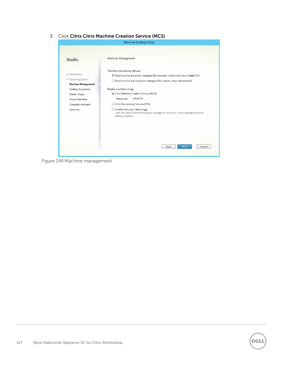 Dell XC Web-Scale Converged Appliance User Manual | Page 127 / 137