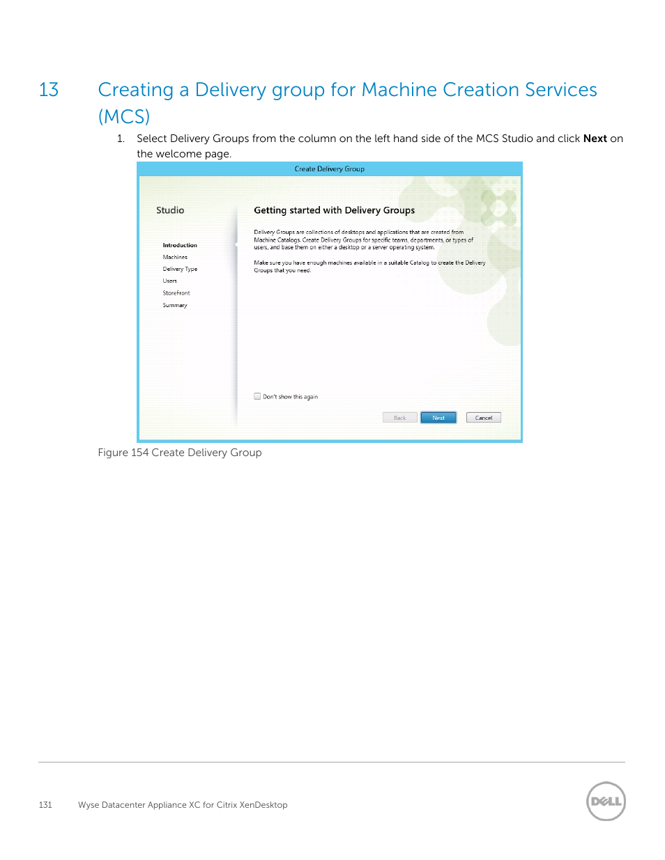Dell XC Web-Scale Converged Appliance User Manual | Page 131 / 137