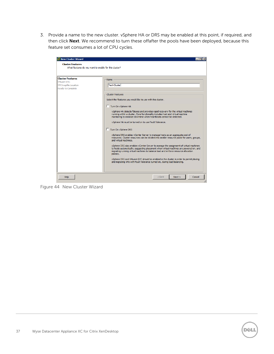 Dell XC Web-Scale Converged Appliance User Manual | Page 37 / 137