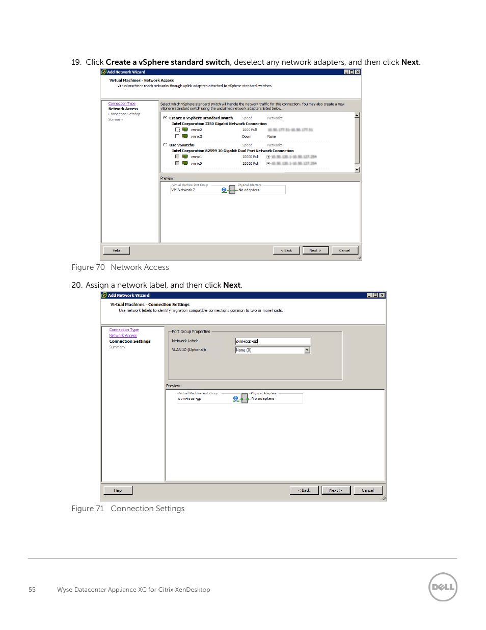 Dell XC Web-Scale Converged Appliance User Manual | Page 55 / 137