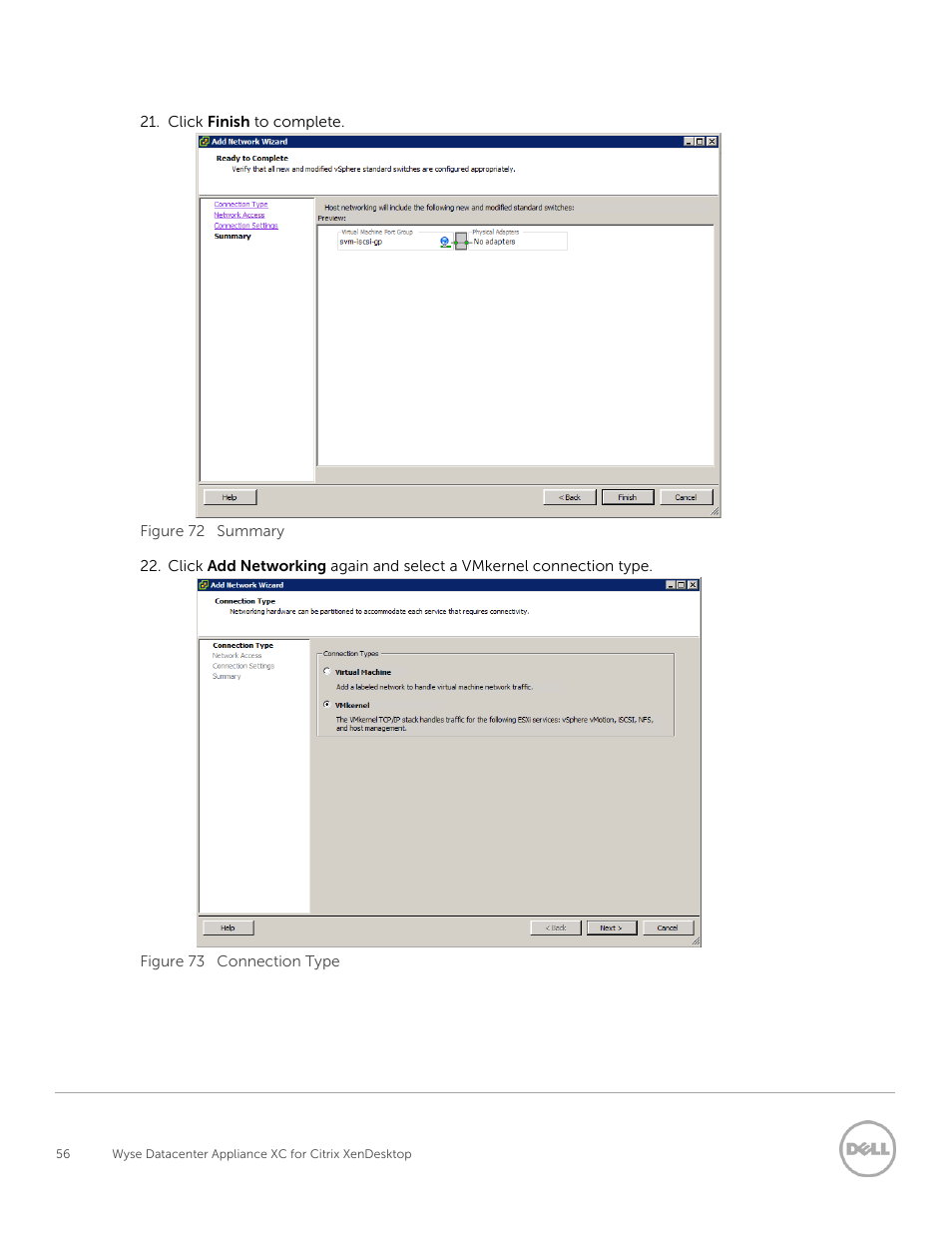 Dell XC Web-Scale Converged Appliance User Manual | Page 56 / 137