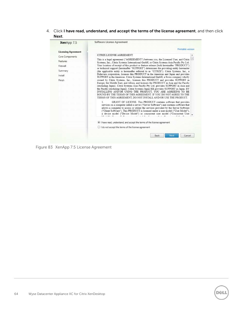 Dell XC Web-Scale Converged Appliance User Manual | Page 64 / 137