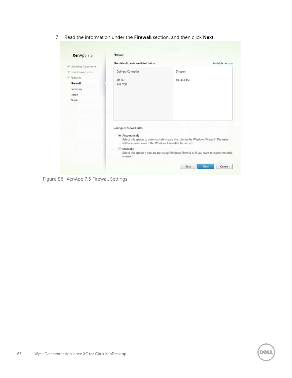 Dell XC Web-Scale Converged Appliance User Manual | Page 67 / 137