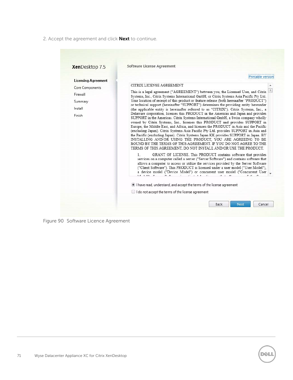 Dell XC Web-Scale Converged Appliance User Manual | Page 71 / 137