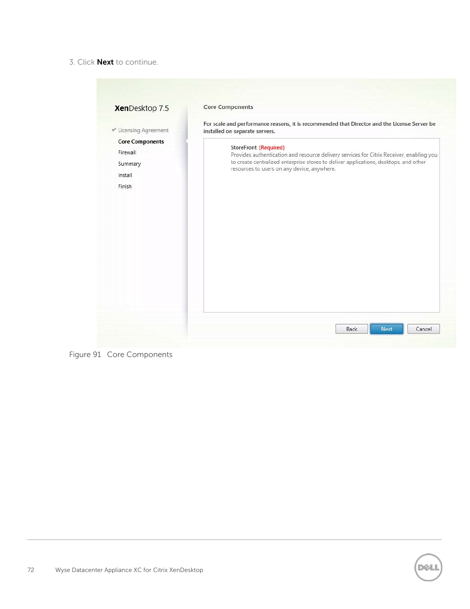 Dell XC Web-Scale Converged Appliance User Manual | Page 72 / 137