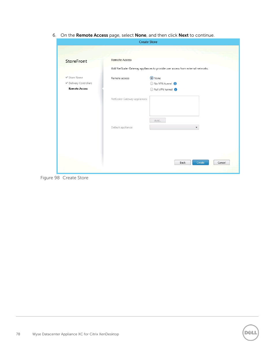 Dell XC Web-Scale Converged Appliance User Manual | Page 78 / 137