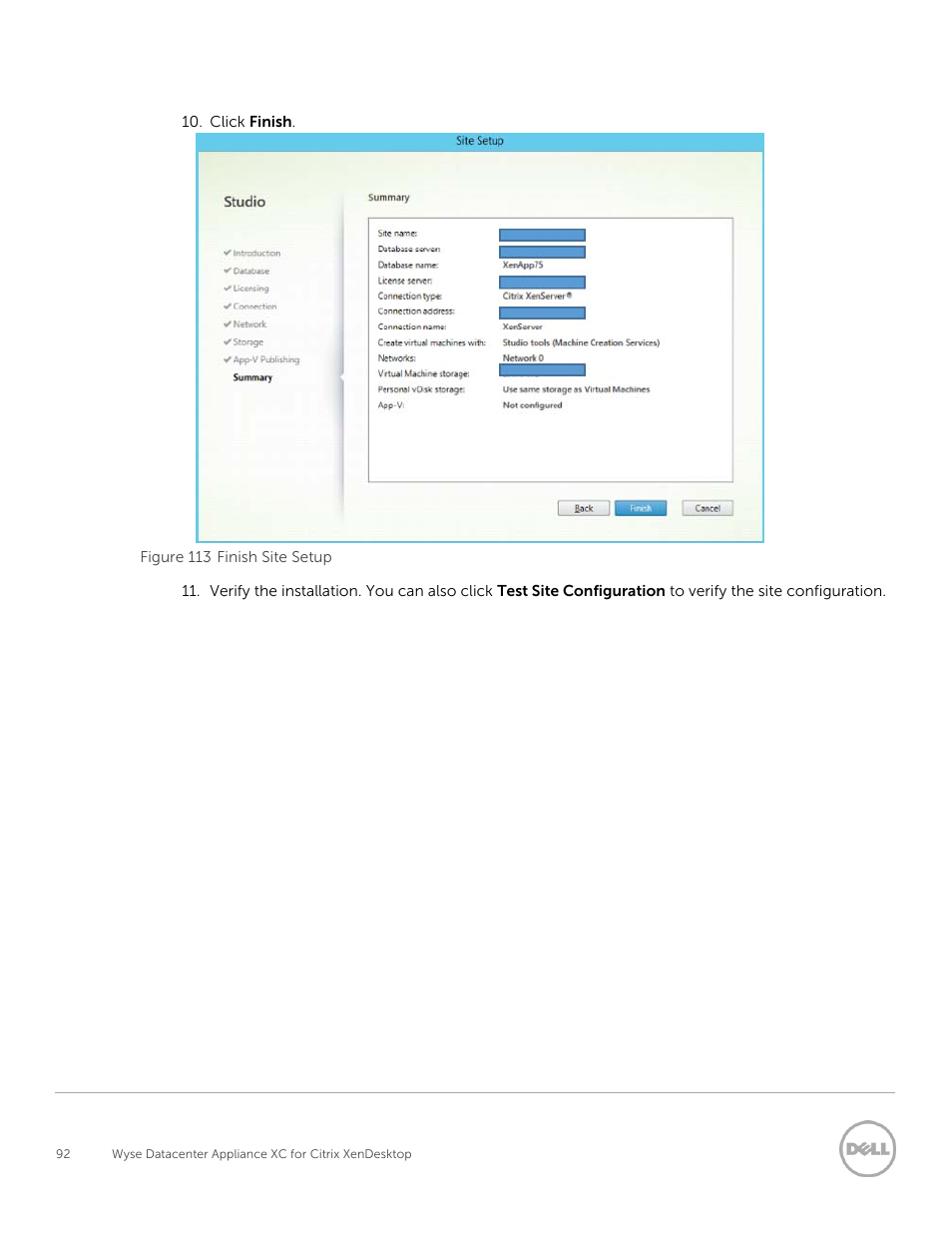 Dell XC Web-Scale Converged Appliance User Manual | Page 92 / 137
