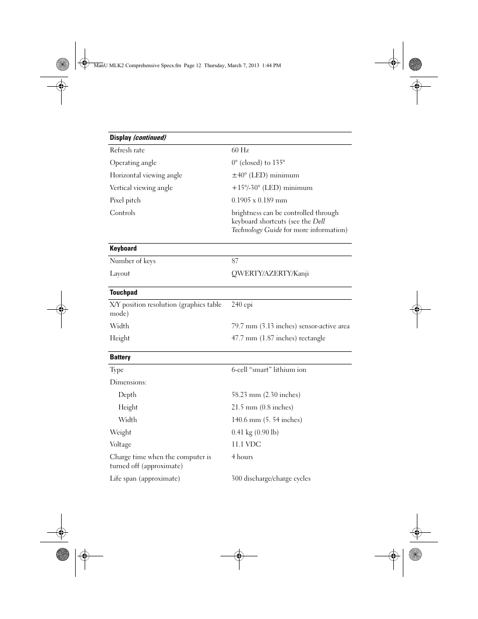 Dell Inspiron 1428 (Late 2009) User Manual | Page 4 / 6