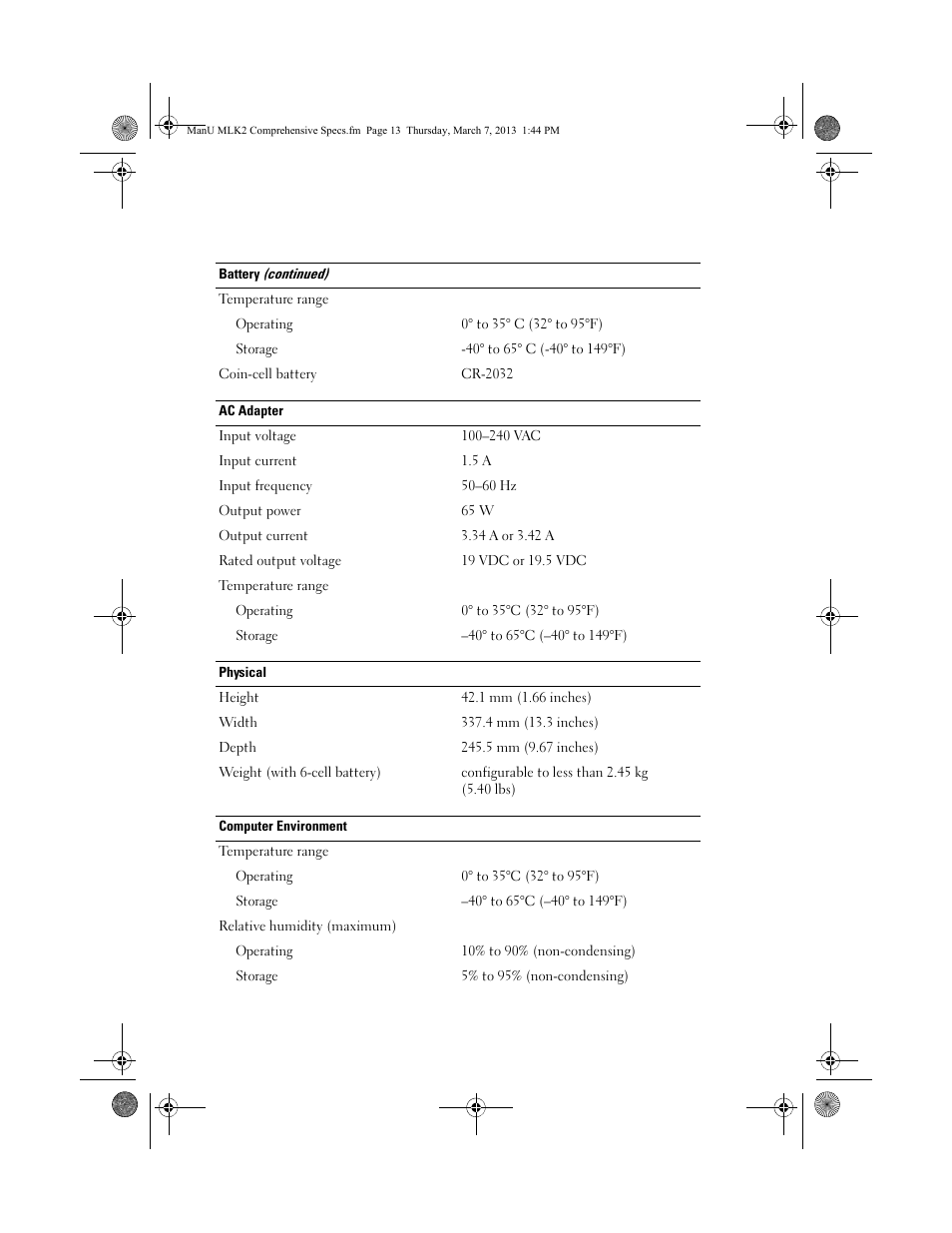 Dell Inspiron 1428 (Late 2009) User Manual | Page 5 / 6