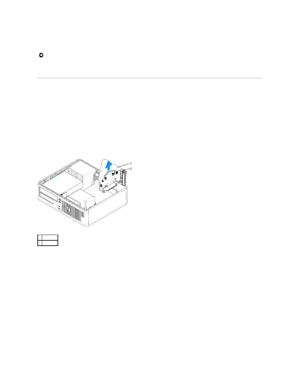 Desktop computer, With a card cage | Dell OptiPlex GX280 User Manual | Page 3 / 14