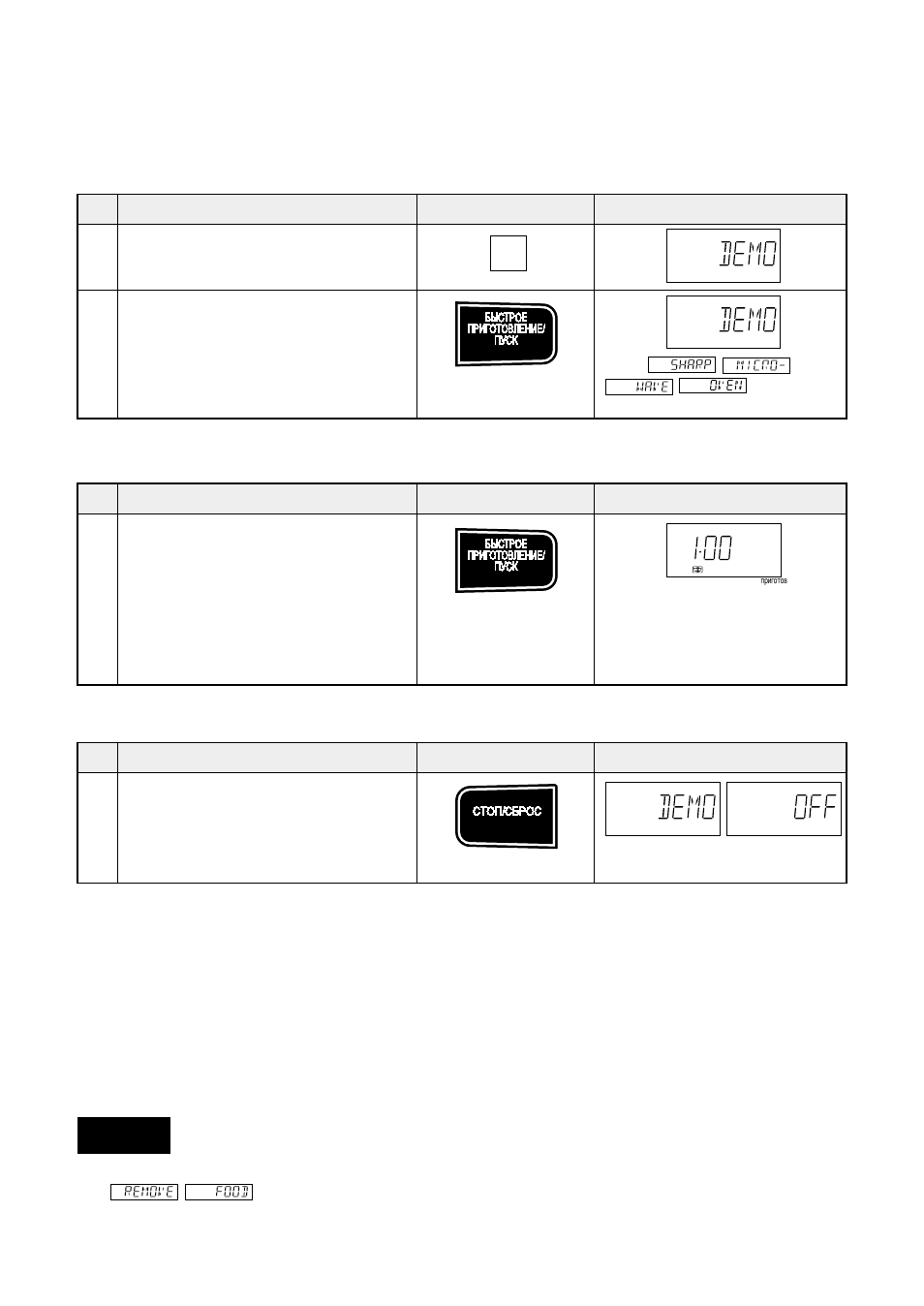 Alarm, 3) demonstration mode, 4) language | 5) help | Sharp R-770B User Manual | Page 73 / 76