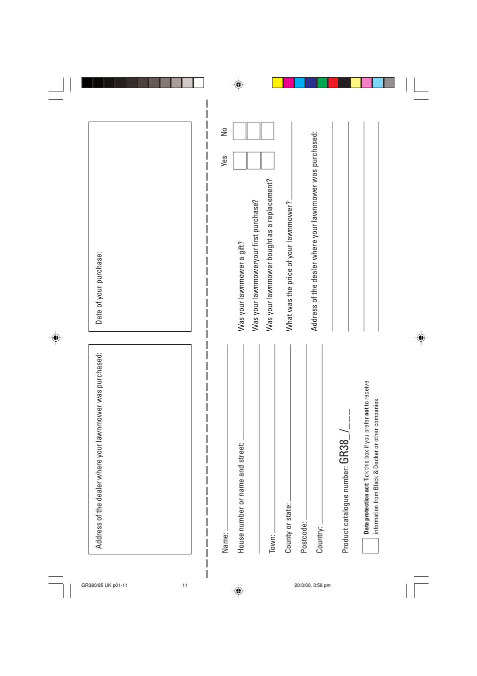 Gr38 | Black & Decker GR385 User Manual | Page 11 / 15