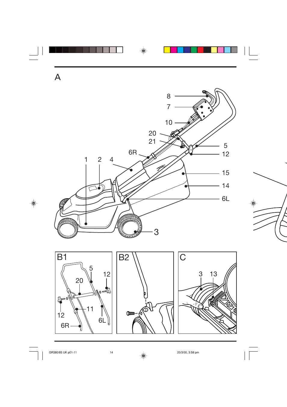 Black & Decker GR385 User Manual | Page 14 / 15