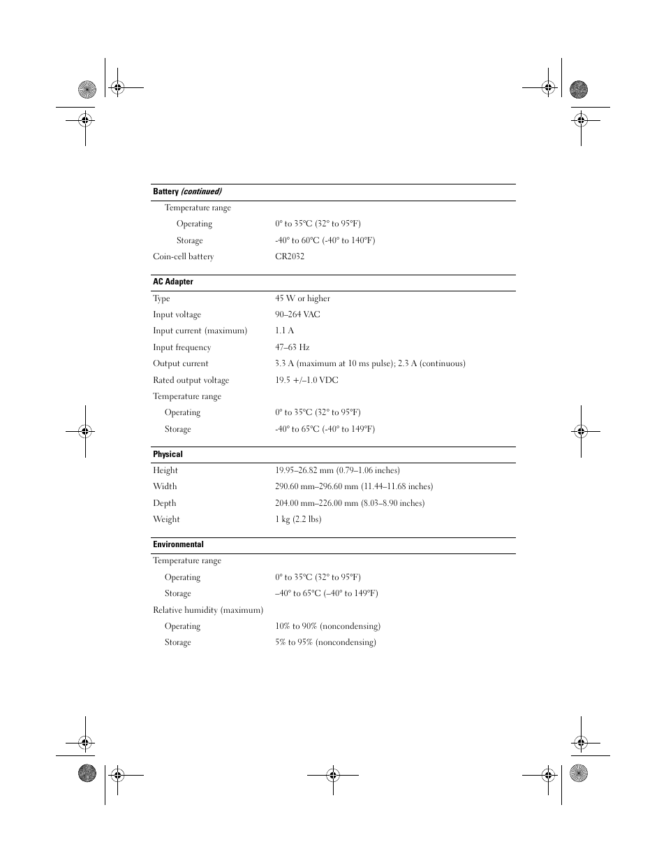 Dell Latitude E4200 (Late 2008) User Manual | Page 6 / 8