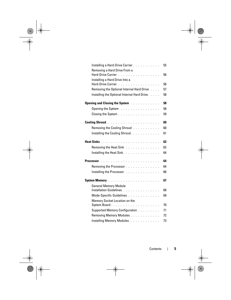 Dell PowerEdge C2100 User Manual | Page 7 / 144