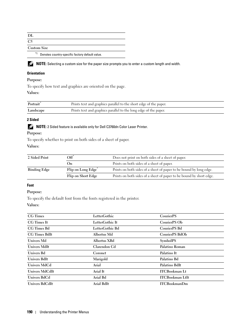 Dell C3760n Color Laser Printer User Manual | Page 192 / 412