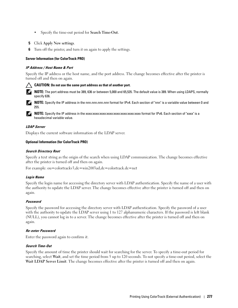 Dell C3760n Color Laser Printer User Manual | Page 279 / 412