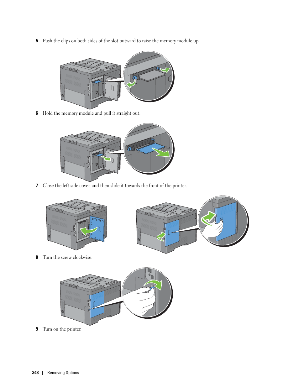 Dell C3760n Color Laser Printer User Manual | Page 350 / 412