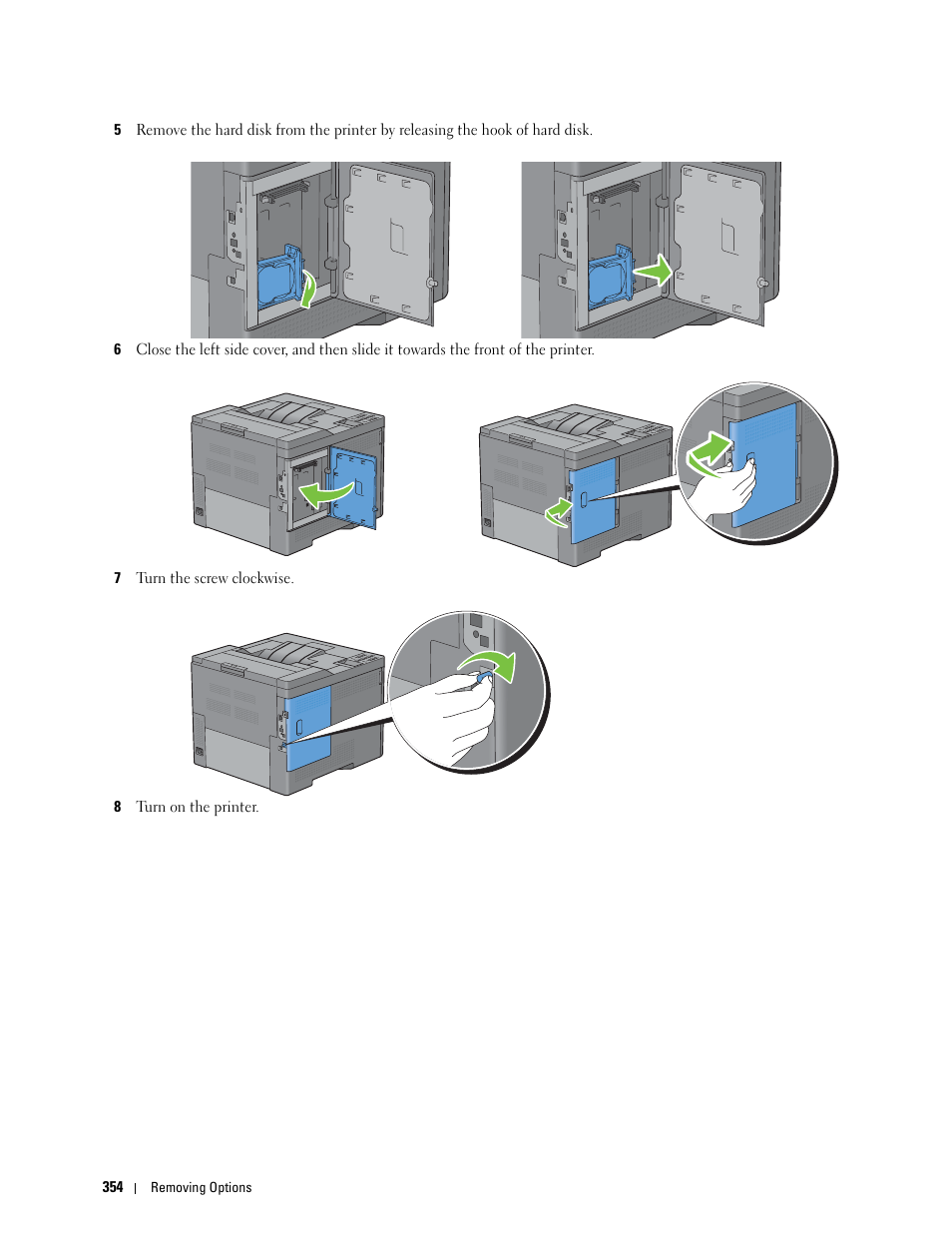 Dell C3760n Color Laser Printer User Manual | Page 356 / 412
