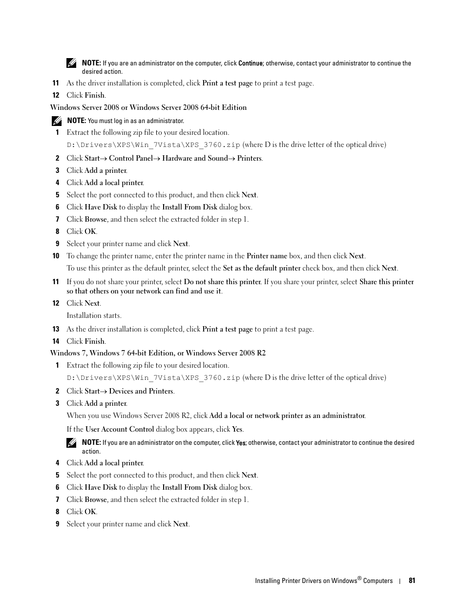 Dell C3760n Color Laser Printer User Manual | Page 83 / 412