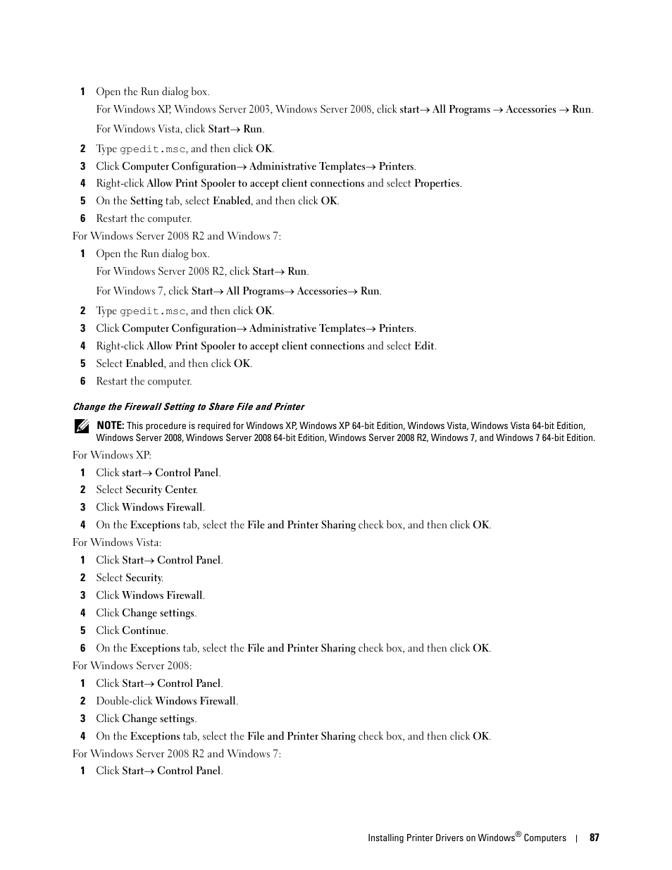 Dell C3760n Color Laser Printer User Manual | Page 89 / 412