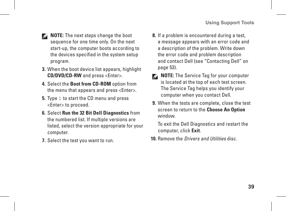 Dell Studio XPS 435 MT (Late 2008) User Manual | Page 41 / 70