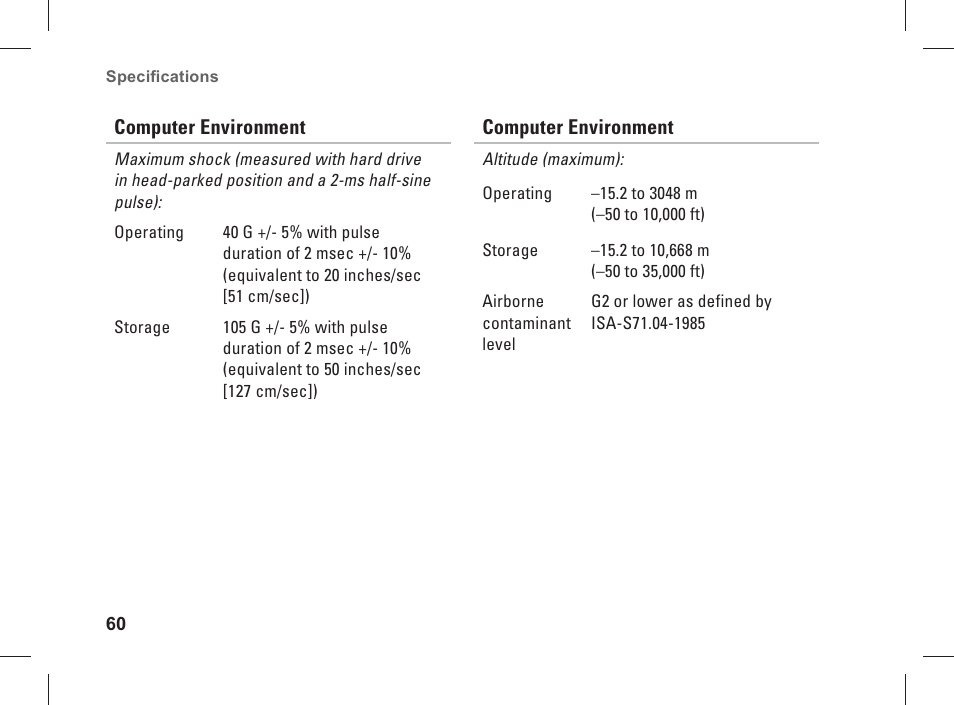 Dell Studio XPS 435 MT (Late 2008) User Manual | Page 62 / 70