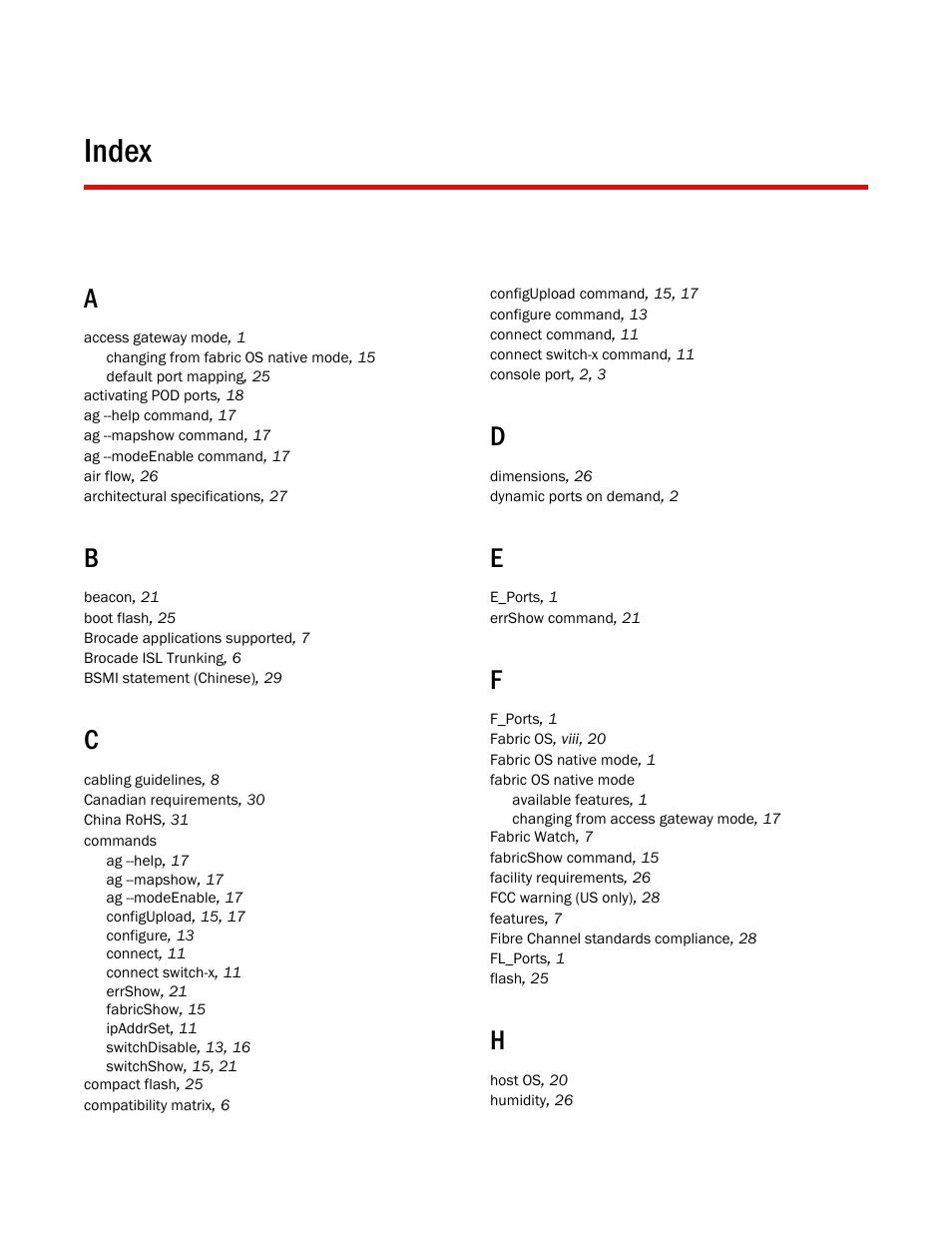 Index | Dell POWEREDGE M1000E User Manual | Page 45 / 48