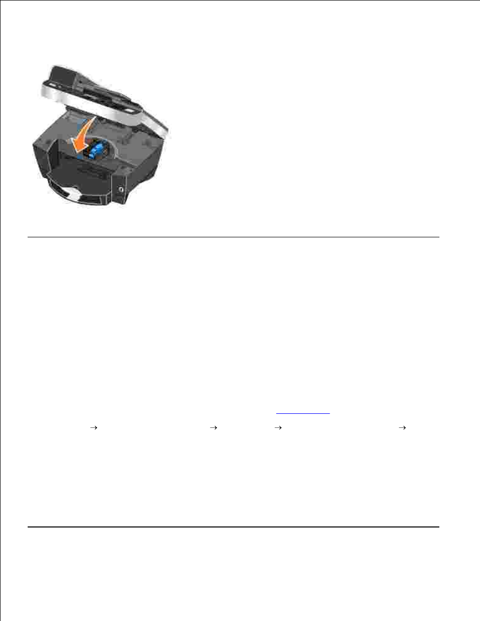 Aligning ink cartridges | Dell 962 All In One Photo Printer User Manual | Page 63 / 92