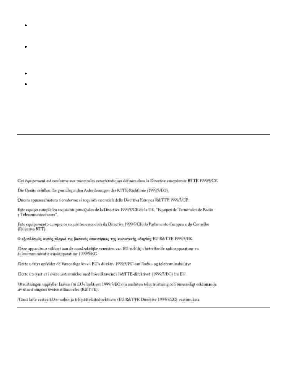 Ce mark notice | Dell 962 All In One Photo Printer User Manual | Page 83 / 92