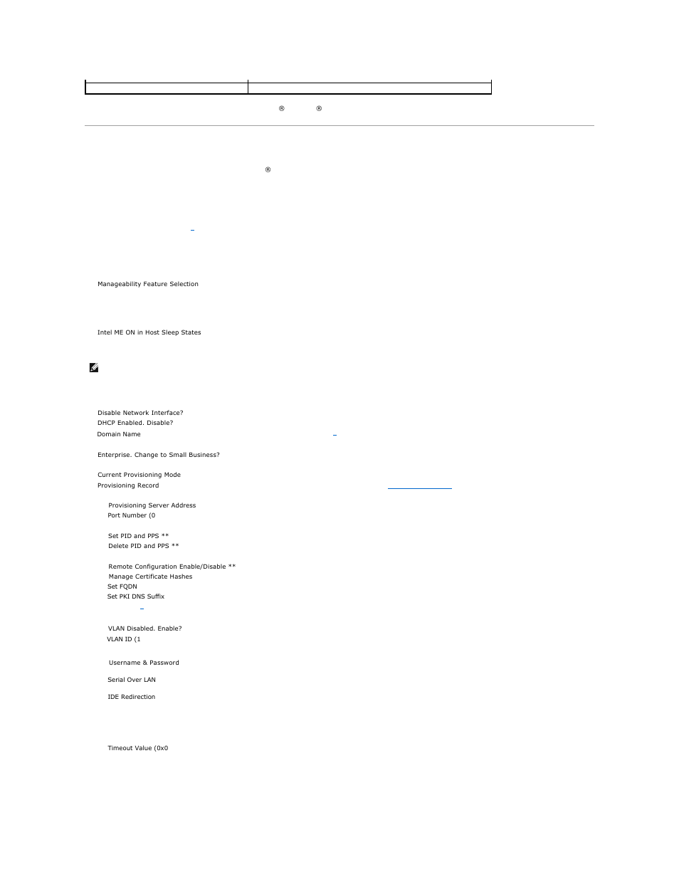 Mebx default settings | Dell OptiPlex 755 User Manual | Page 16 / 82