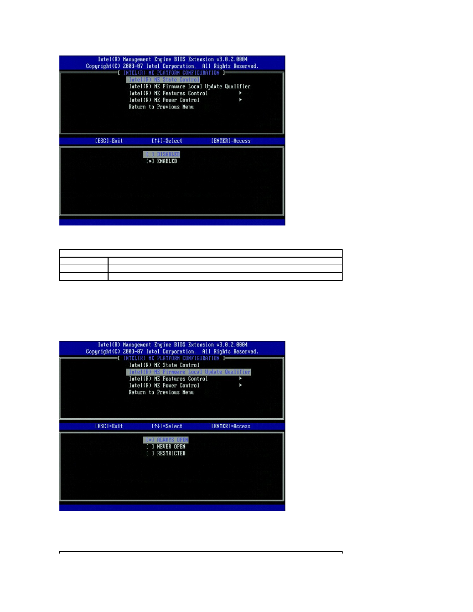 Intel me firmware local update qualifier | Dell OptiPlex 755 User Manual | Page 5 / 82
