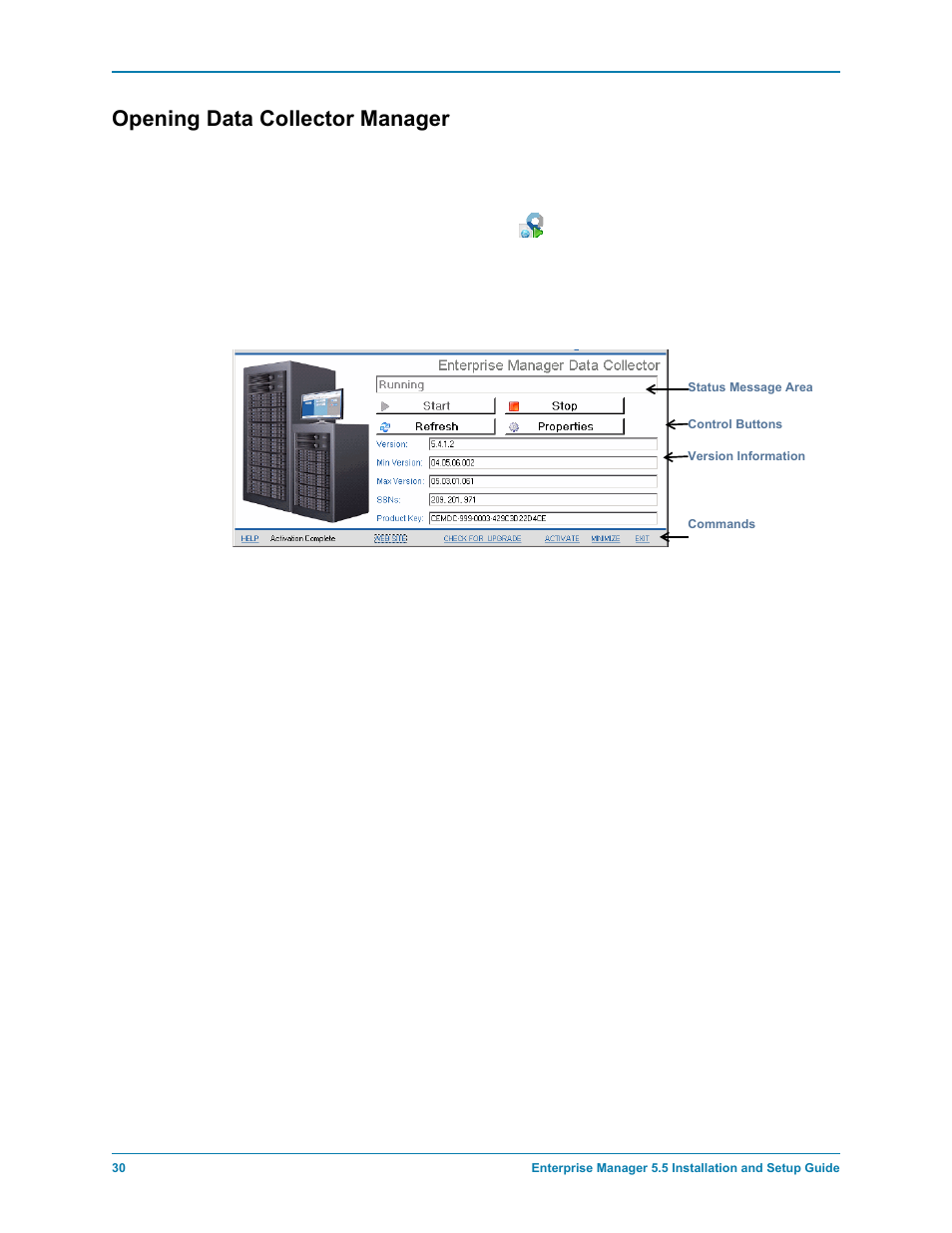 Opening data collector manager | Dell Compellent Series 40 User Manual | Page 38 / 116