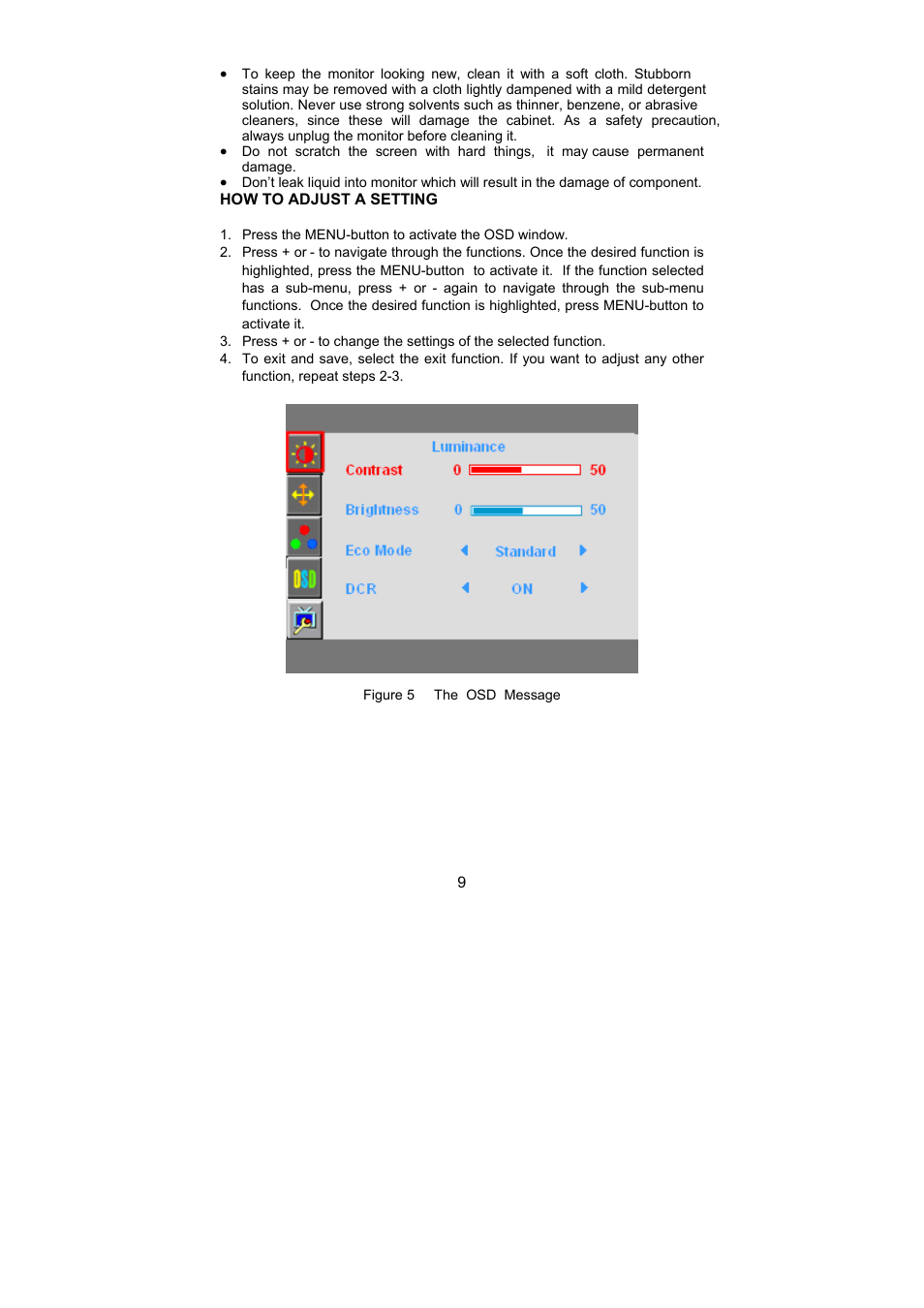 Dell D1901N monitor User Manual | Page 11 / 19