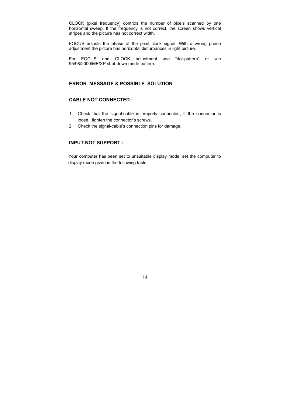 Dell D1901N monitor User Manual | Page 16 / 19