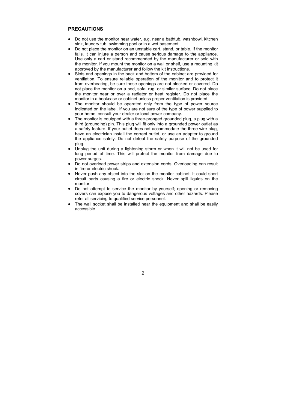 Dell D1901N monitor User Manual | Page 4 / 19