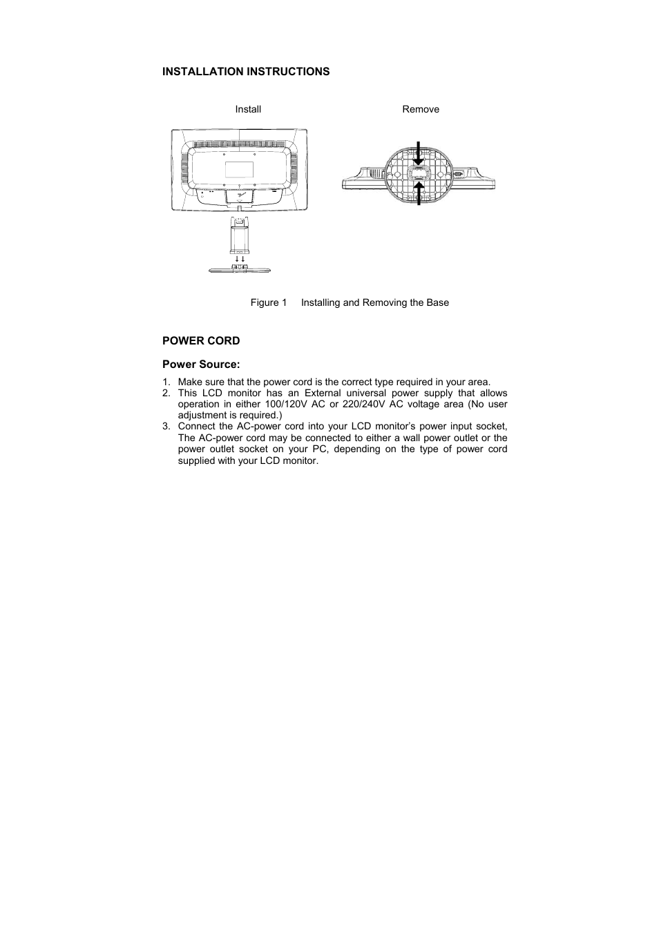 Dell D1901N monitor User Manual | Page 6 / 19