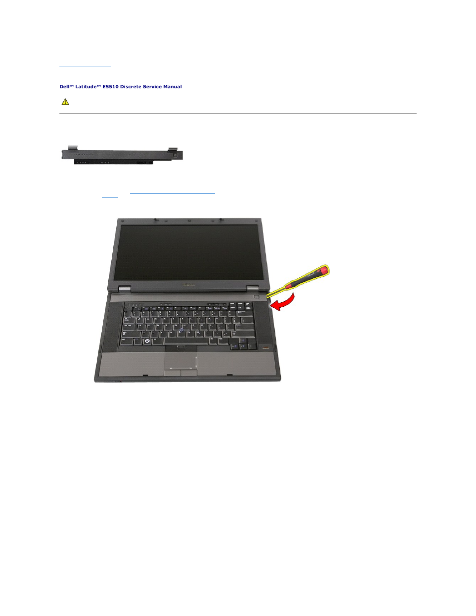 Led cover, Removing the led cover | Dell Latitude E5510 (Mid 2010) User Manual | Page 17 / 76